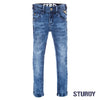 Sturdy Spijkerbroek blue denim power stretch