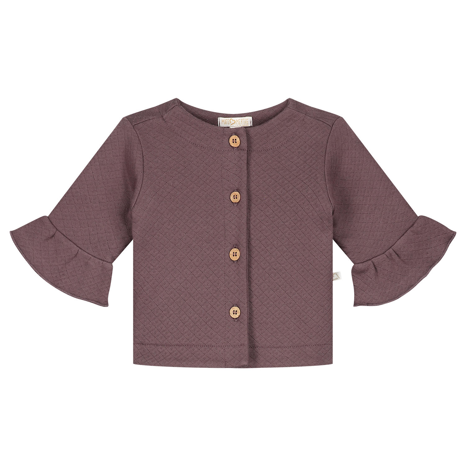 Mats&Merthe Noor vest MAUVE