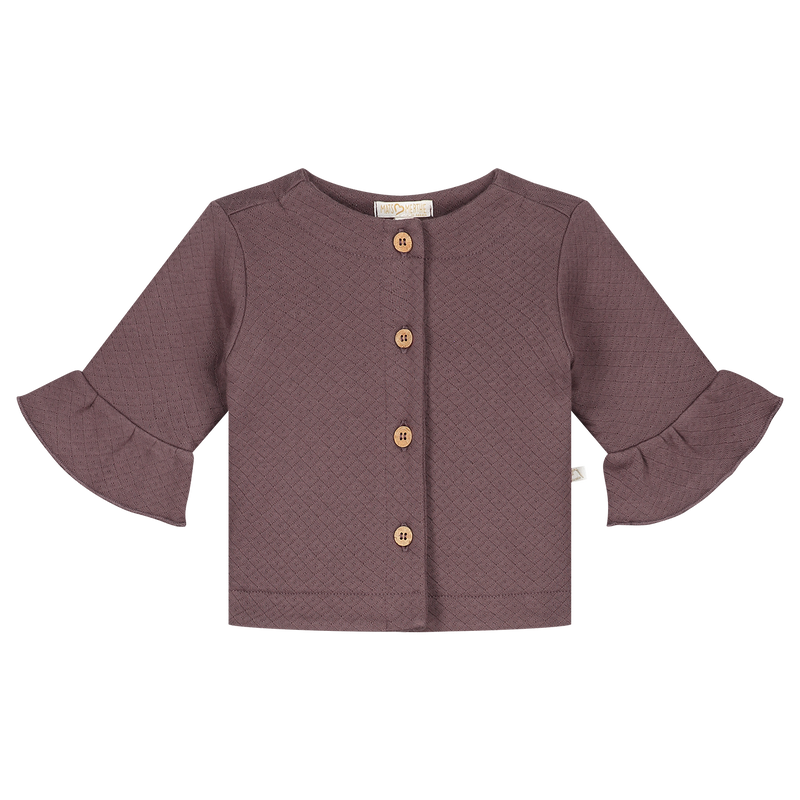 Mats&Merthe Noor vest MAUVE