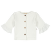 Mats&Merthe Noor vest OFF WHITE
