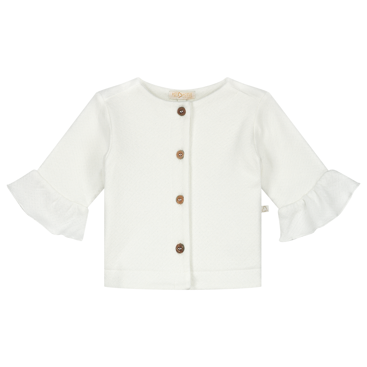 Mats&Merthe Noor vest OFF WHITE