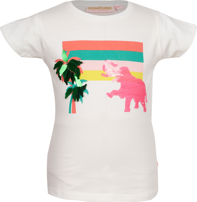 Someone T-shirt met olifant