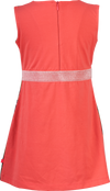 Meisjes Mouwloze jurk Jungle van Someone in de kleur CORAL in maat 140.