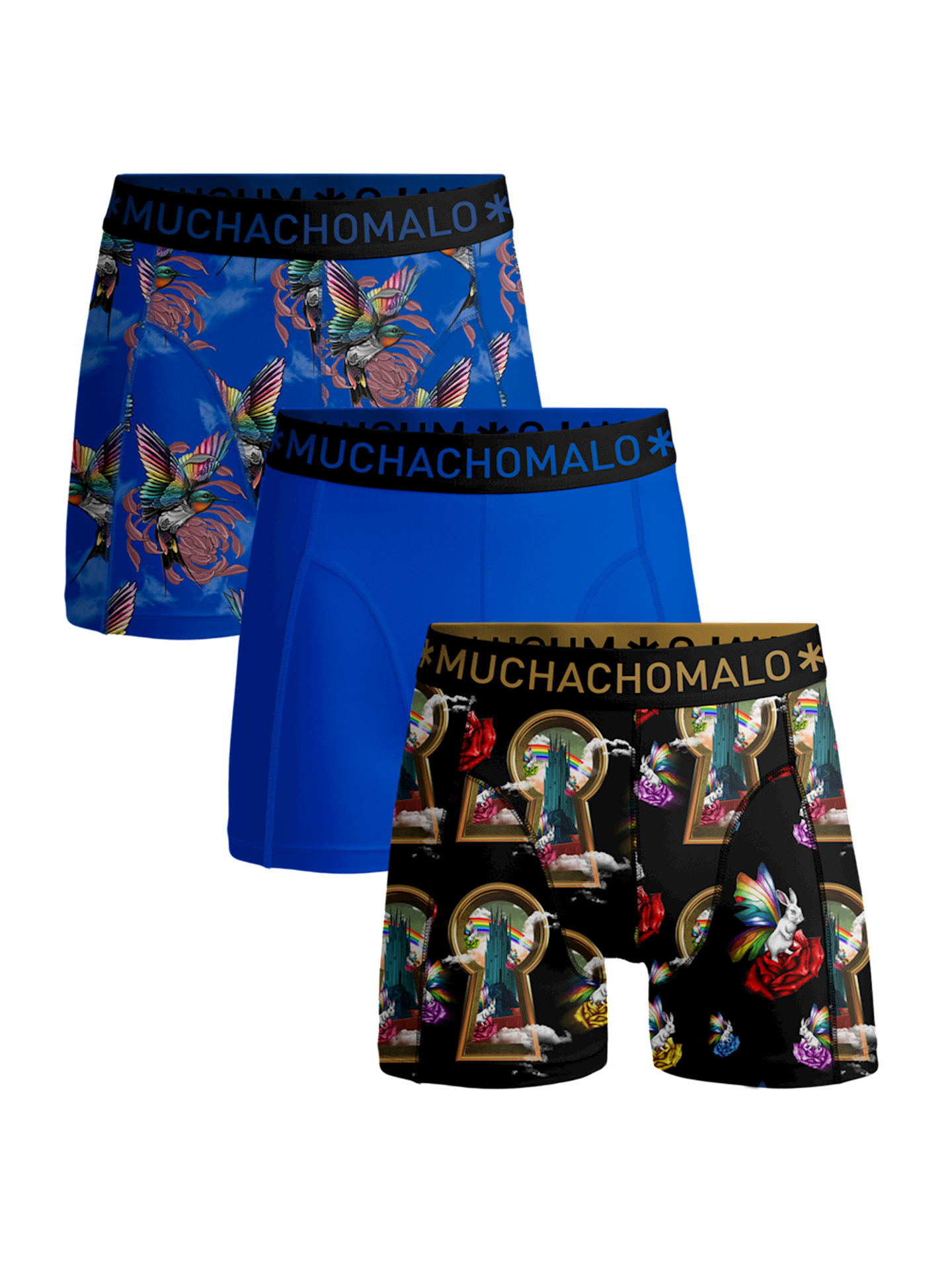 Muchachomalo 3-pack Boxers Over The Rainbow