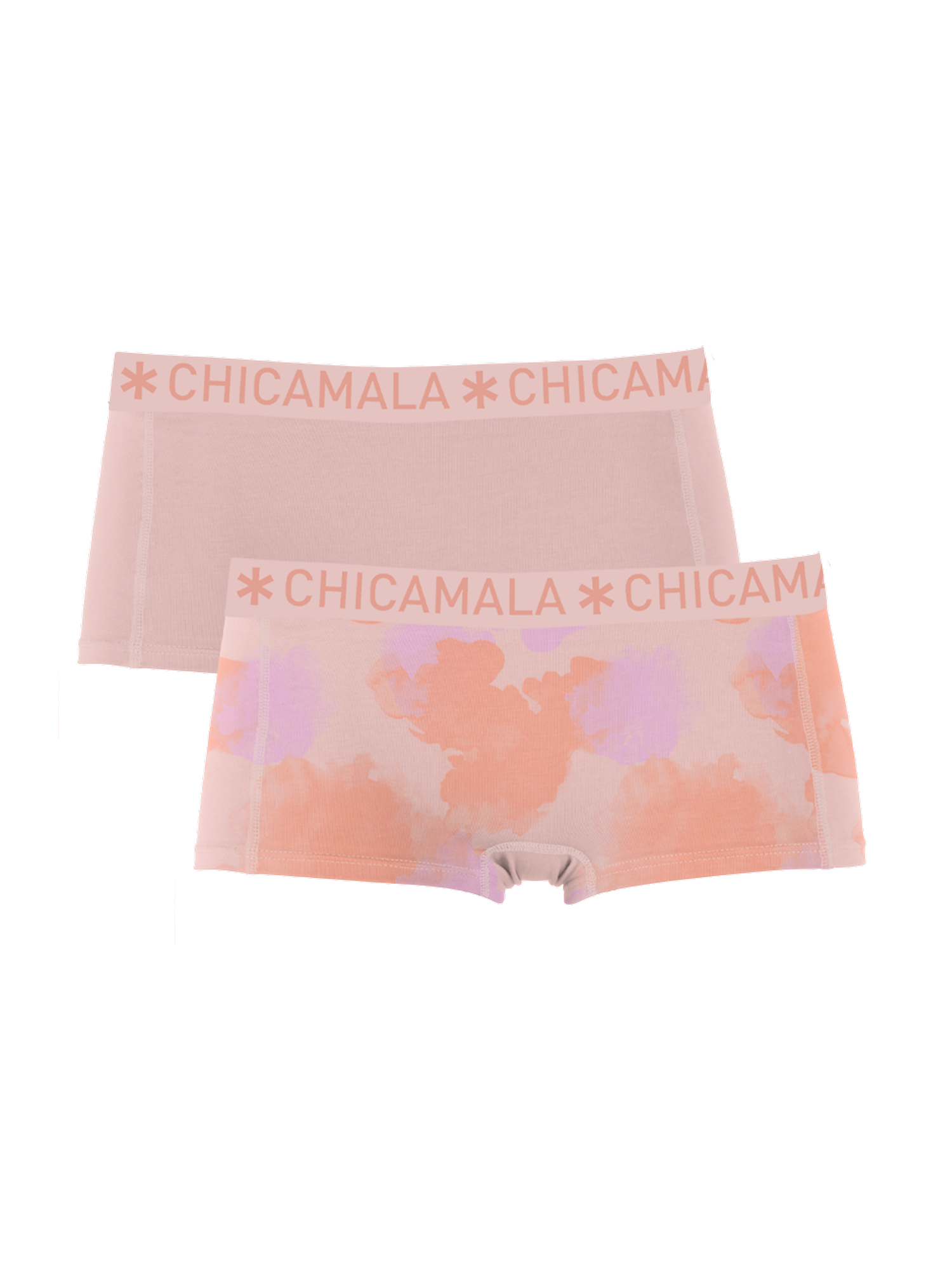 Muchachomalo Girls 2-pack short Pastelc