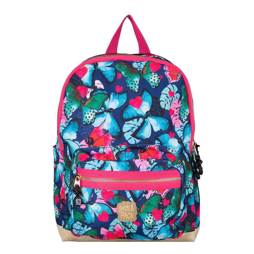 Pick &amp; Pack Backpack Girls - Beautiful Butterfly M