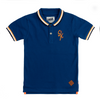 Jongens Polo korte mouw Porter blue van Skurk in de kleur Blue in maat 164, 170.