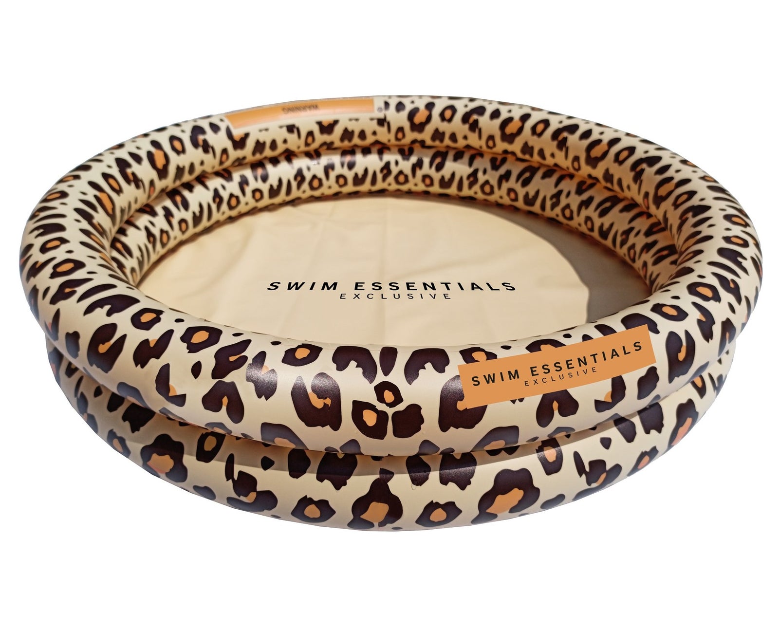 Swim Essentials - Baby zwembadje beige panterprint