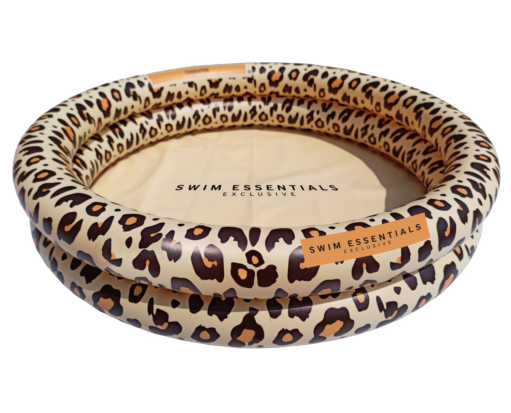 Swim Essentials - Baby pool beige leopard print