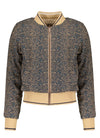 Meisjes Donkey reversible indoor jacket van NoBell in de kleur Beige in maat 170-176.