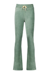 Meisjes Sady velvet rib flared legging van NoBell in de kleur Dark Canton in maat 170-176.