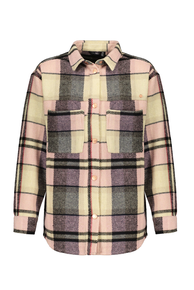 NoBell Tinker oversized check shirt