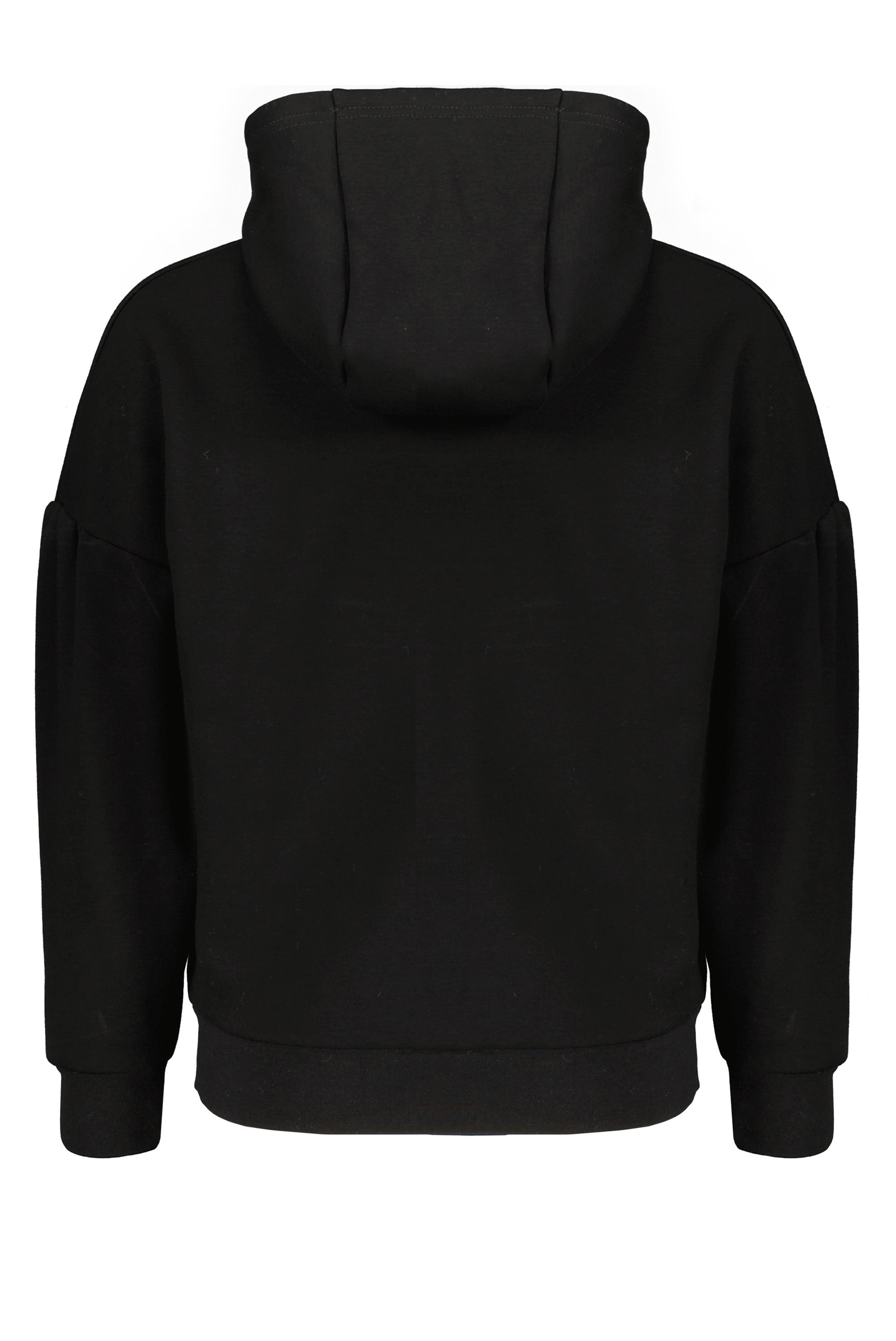 NoBell Kumy hooded furry sweat with dropped sleeves