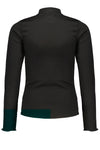 NoBell Kimmy fine rib jersey l/sl with eyelets at shoulder+ruffle detail at sleeve