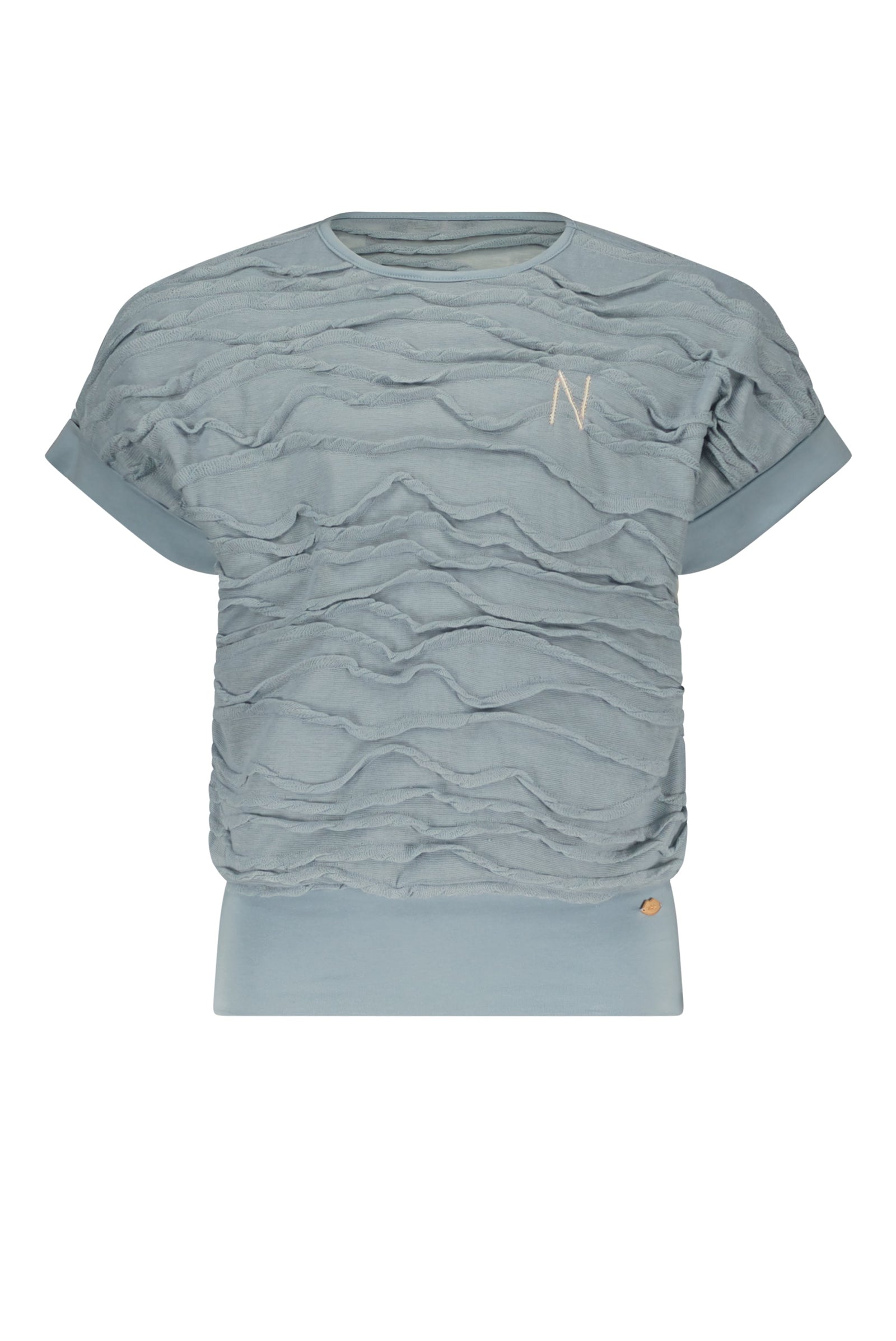 NoBell Kez loose fit tshirt fancy jersey s/sl