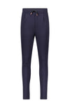 Meisjes Suna interlock solid pants van NoBell in de kleur Navy Blazer in maat 170-176.