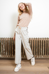 NoBell Sayla palazzo checkered pants
