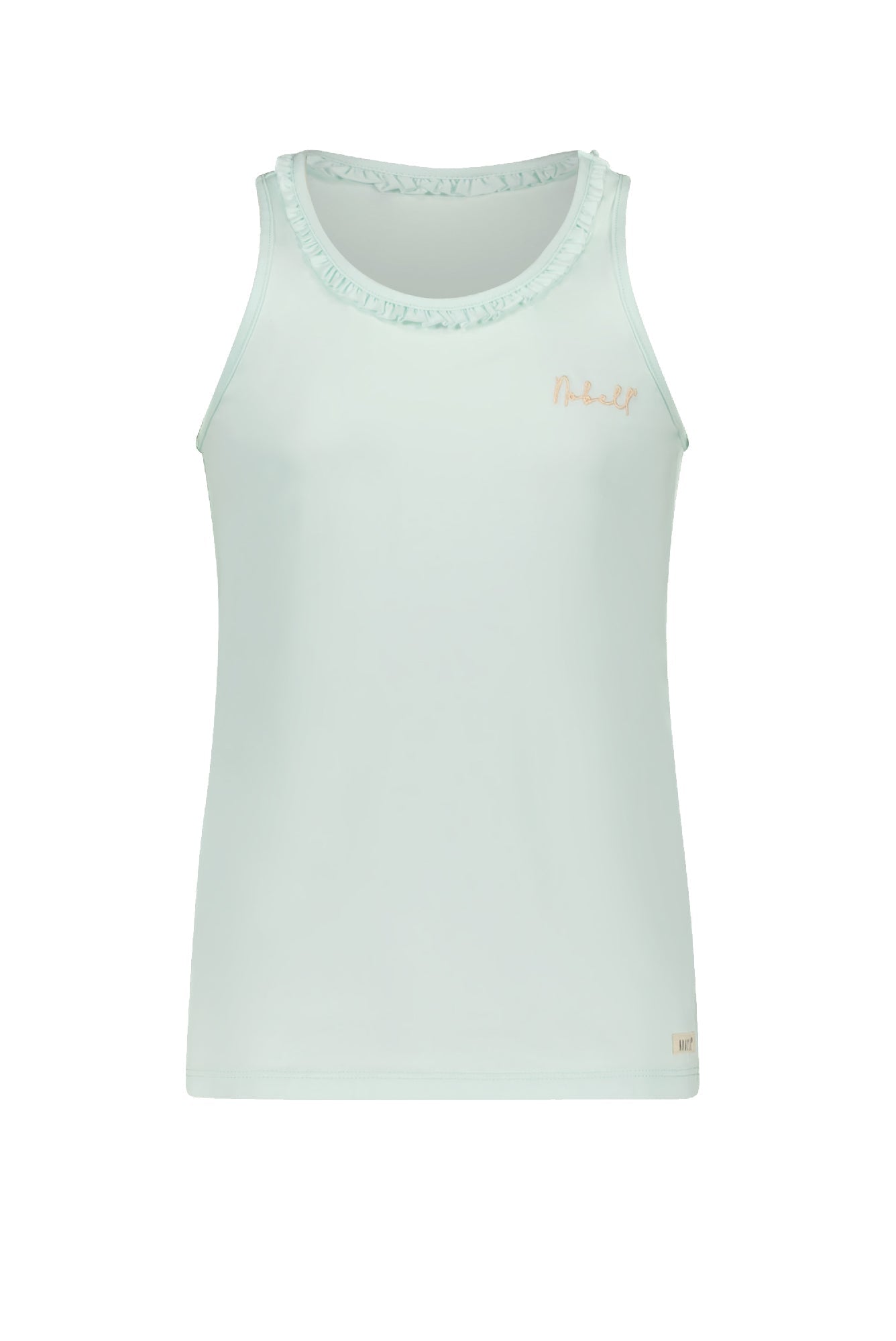 NoBell Kolet singlet with raw edge details