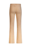 Meisjes SadyB Tiny Velvet flared pants van NoBell in de kleur Animal Brown in maat 170-176.