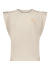 NoBell Kila tshirt padded capsleeve detail