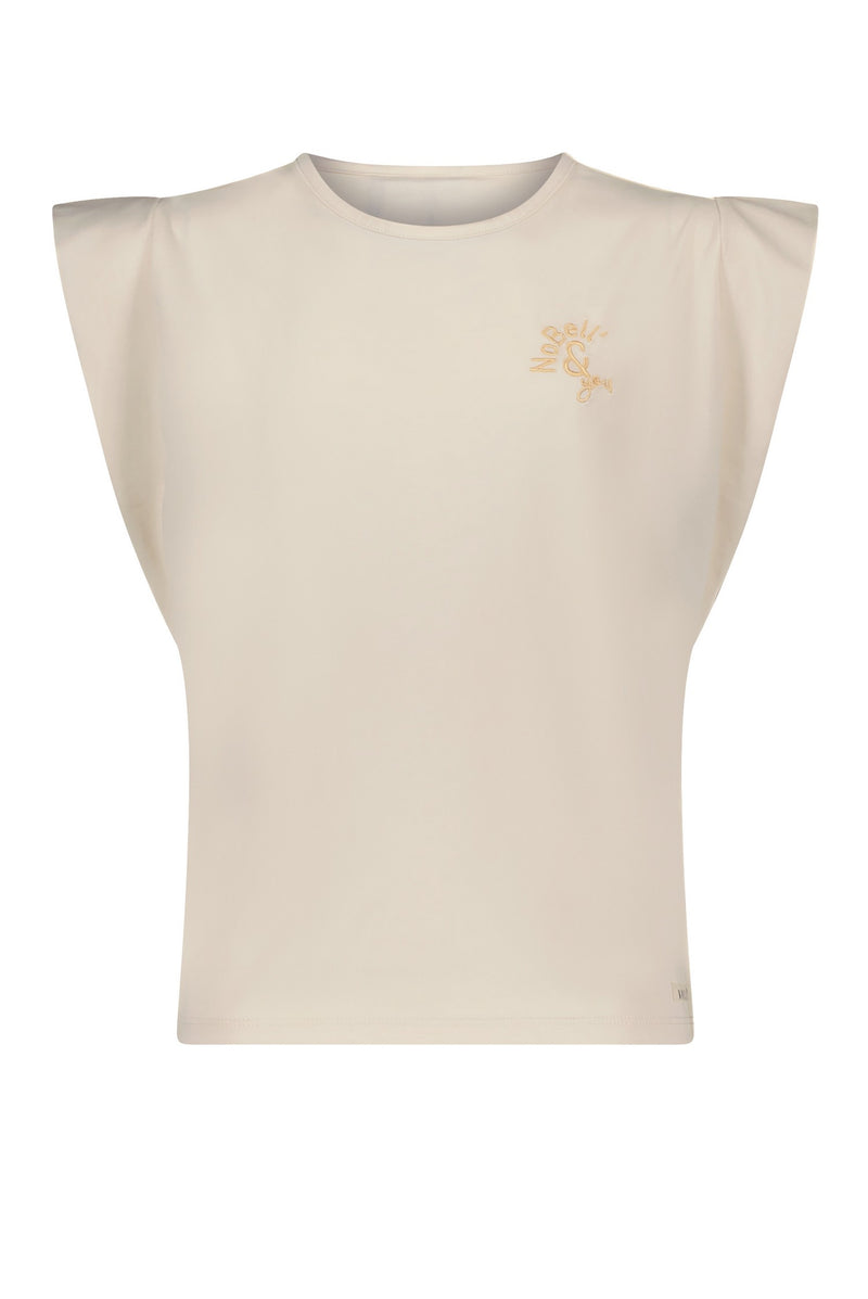 NoBell Kila tshirt padded capsleeve detail