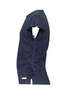 NoBell Koya waffled rib jersey top with pull up strings at sideseams