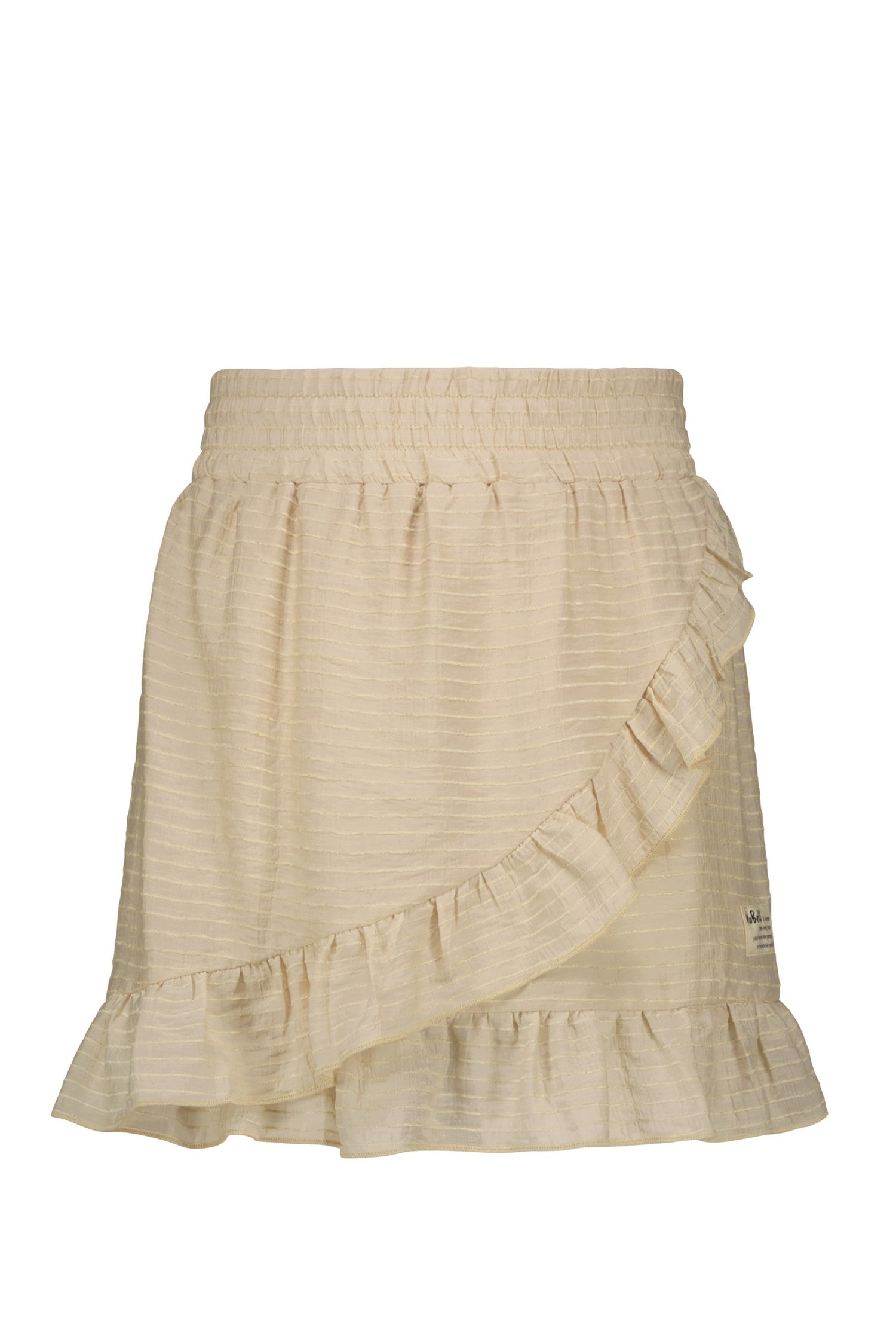 NoBell Niuri short skirt with frilled wrap