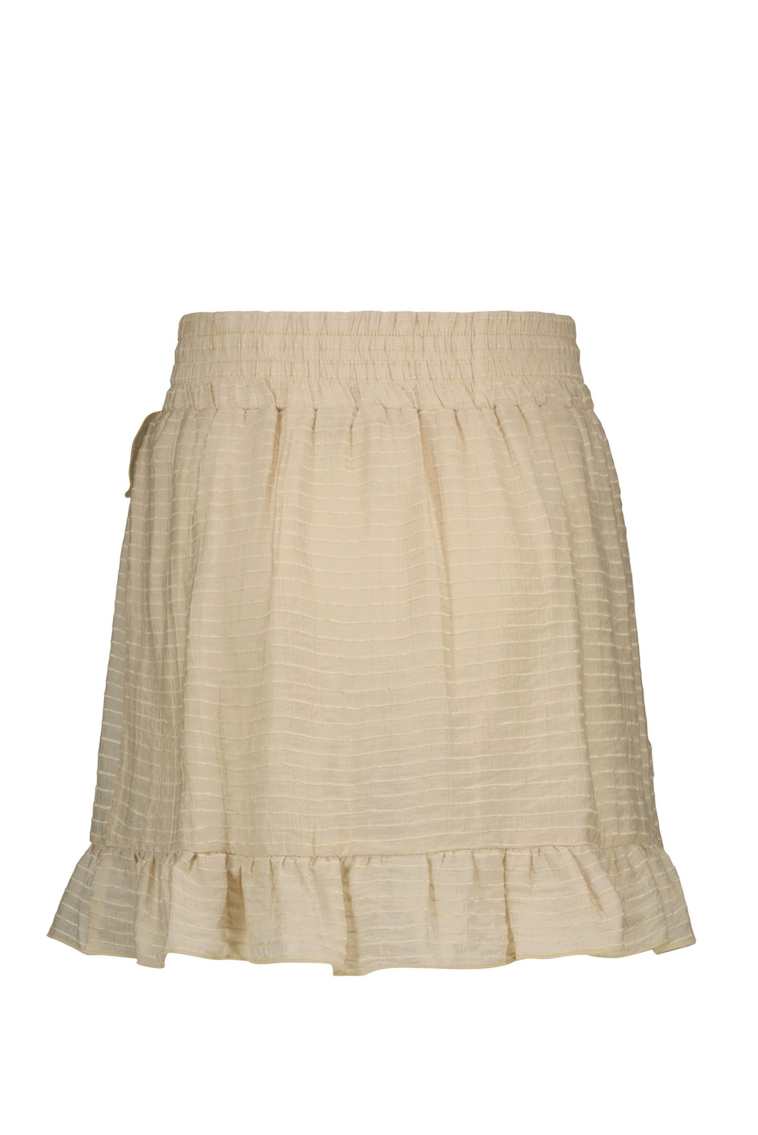 NoBell Niuri short skirt with frilled wrap