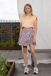 NoBell Nadia short skirt with pull up detail and short lining