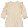 Meisjes Dress Saba van Quapi Newborn in de kleur AOP Kit Florals in maat 68.