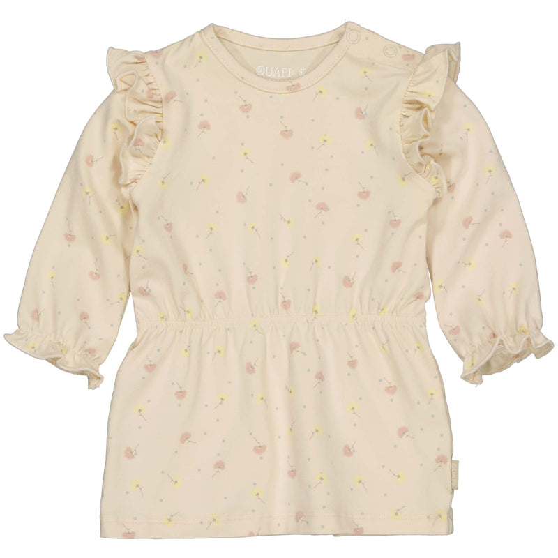 Meisjes Dress Saba van Quapi Newborn in de kleur AOP Kit Florals in maat 68.
