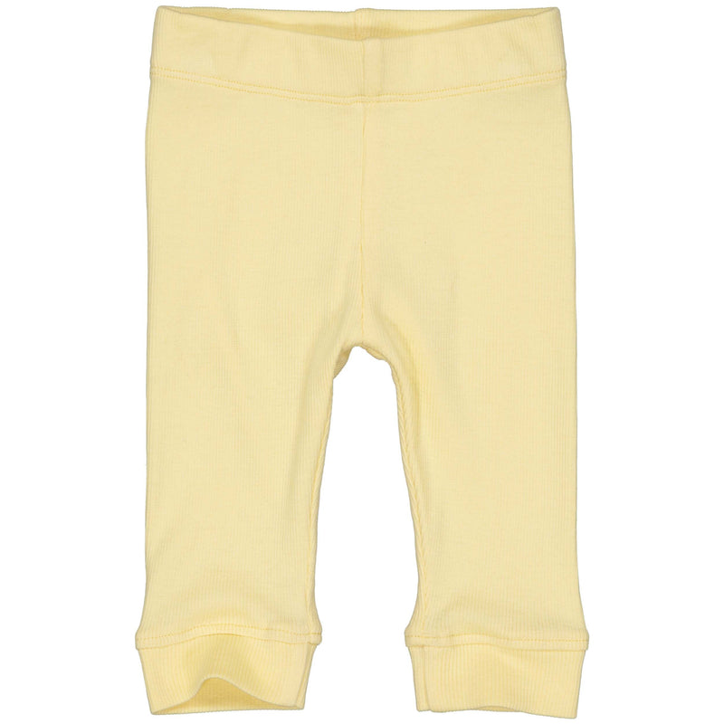 Meisjes Pants Sena van Quapi Newborn in de kleur Yellow Cream in maat 68.