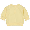 Jongens Sweater Sid van Quapi Newborn in de kleur Yellow Cream in maat 68.