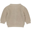 Jongens Cardigan Siebe van Quapi Newborn in de kleur Grey Dessert in maat 68.