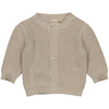 Jongens Cardigan Siebe van Quapi Newborn in de kleur Grey Dessert in maat 68.