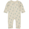Jongens Playsuit Stann van Quapi Newborn in de kleur AOP Kit Spot in maat 68.