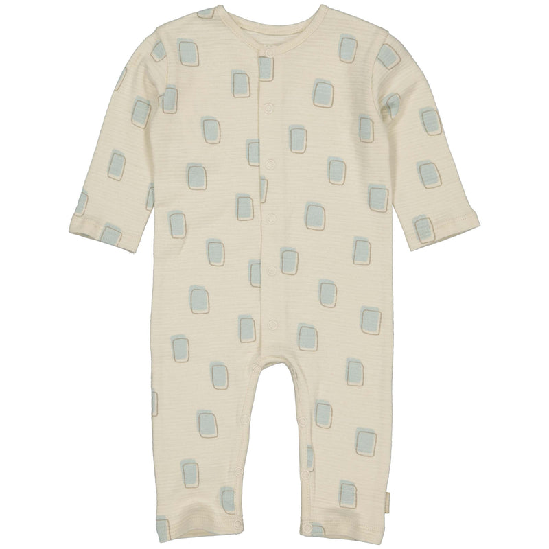 Jongens Playsuit Stann van Quapi Newborn in de kleur AOP Kit Spot in maat 68.