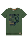 Jongens Shortsleeve van Quapi in de kleur Jungle Green in maat 134/140.