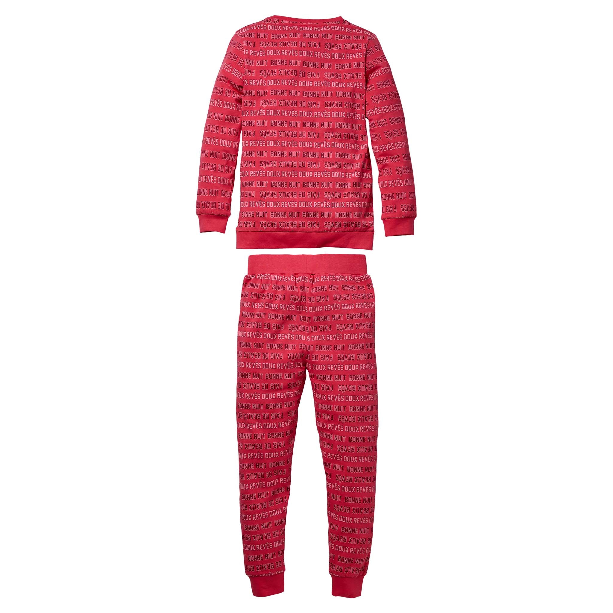 Quapi Pajama Puck W200 AOP Hot Pink Text2