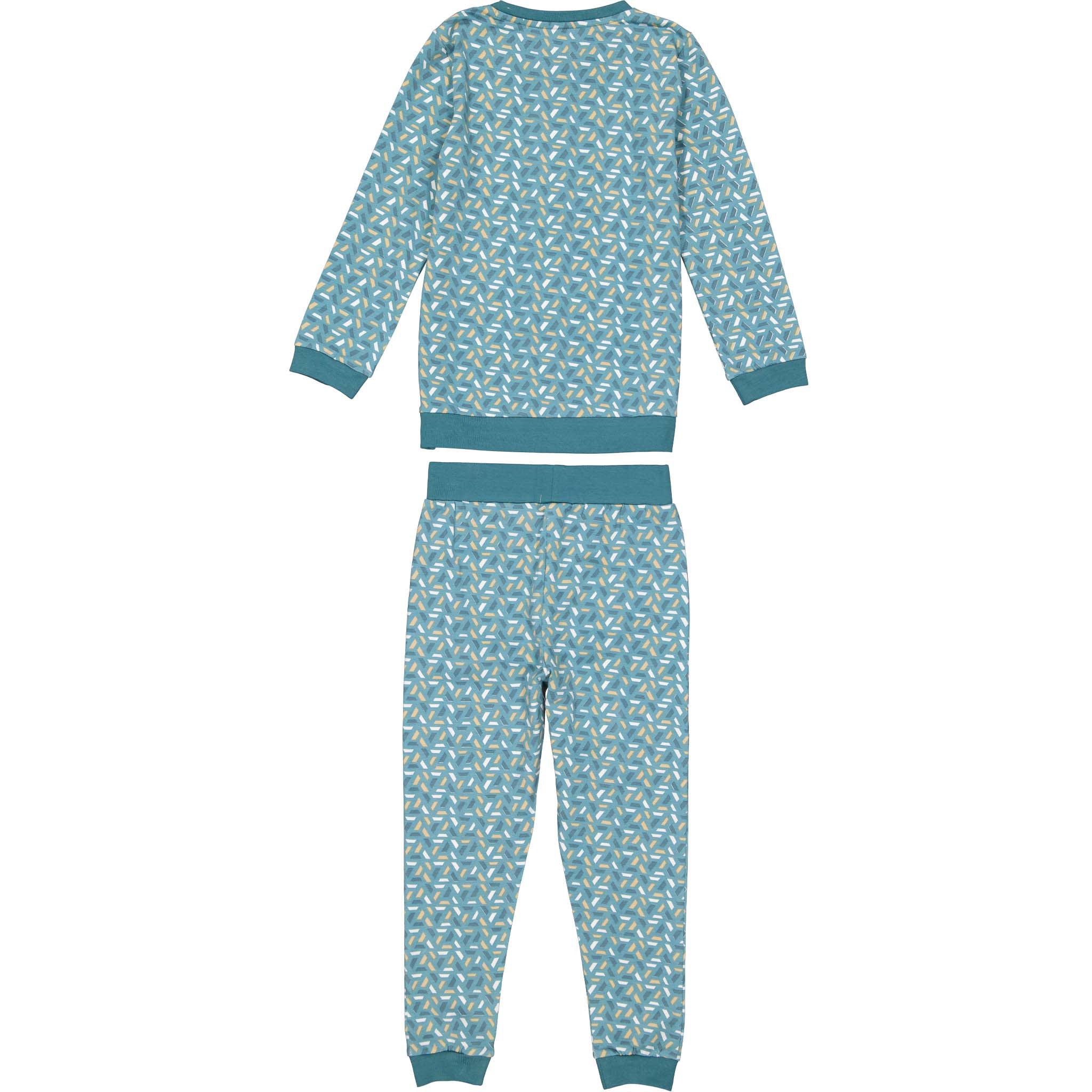Quapi Pyjama PUCK W210D AOP Mint Geomatric