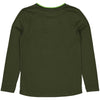 Jongens Longsleeve RAFW221 van Quapi in de kleur Green Wood in maat 98-104.