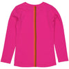 Meisjes Longsleeve REGAW221 van Quapi in de kleur Pink Magenta in maat 98-104.