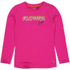 Meisjes Longsleeve REGAW221 van Quapi in de kleur Pink Magenta in maat 98-104.