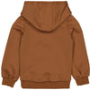 Meisjes Sweater RENSKEW221 van Quapi in de kleur Brown Fudge in maat 98-104.