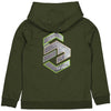 Jongens Sweater REXW221 van Quapi in de kleur Green Wood in maat 98-104.