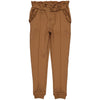Meisjes Pants ROANNAW221 van Quapi in de kleur Brown Fudge in maat 98-104.