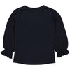 Meisjes Longsleeve SASKIAW221 van Quapi in de kleur Blue Dark in maat 86.
