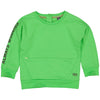 Jongens Sweater SENNOW221 van Quapi in de kleur Green Apple in maat 86.