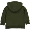 Jongens Cardigan SILASW221 van Quapi in de kleur Green Wood in maat 86.