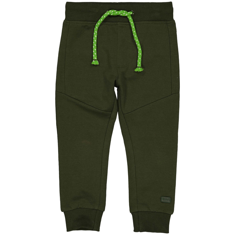 Jongens Pants SILVANW221 van Quapi in de kleur Green Wood in maat 86.